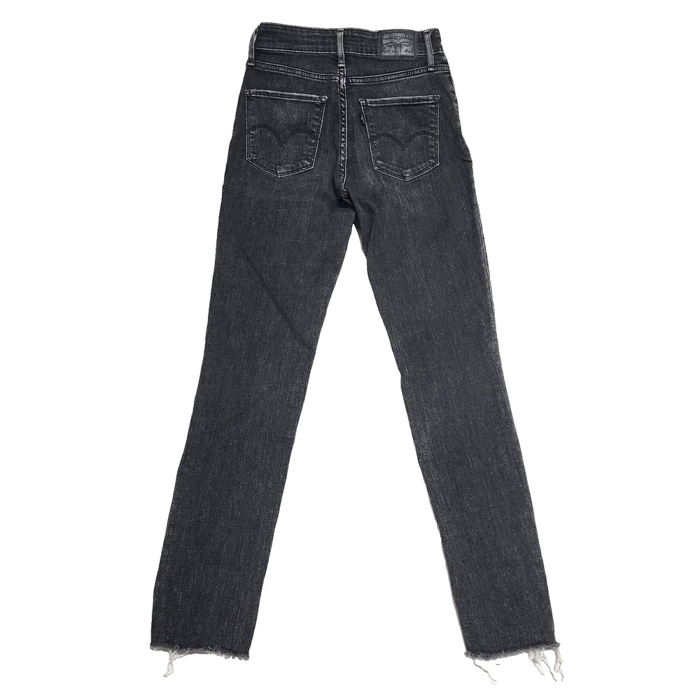 Levis 721 Jeans Womens 25 High Rise Skinny 90s Minimalism Indie Sleaze